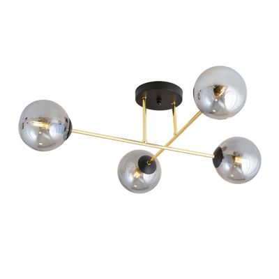Emibig Lighting Taklampa MAGNUM 4 BL GRAFIT