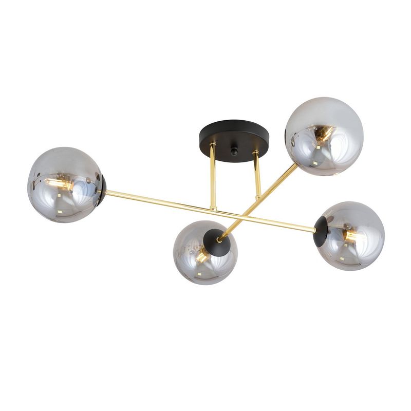 Emibig Lighting Taklampa MAGNUM 4 BL GRAFIT