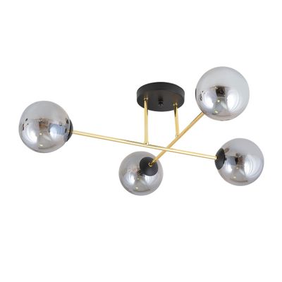 Emibig Lighting Taklampa MAGNUM 4 BL GRAFIT
