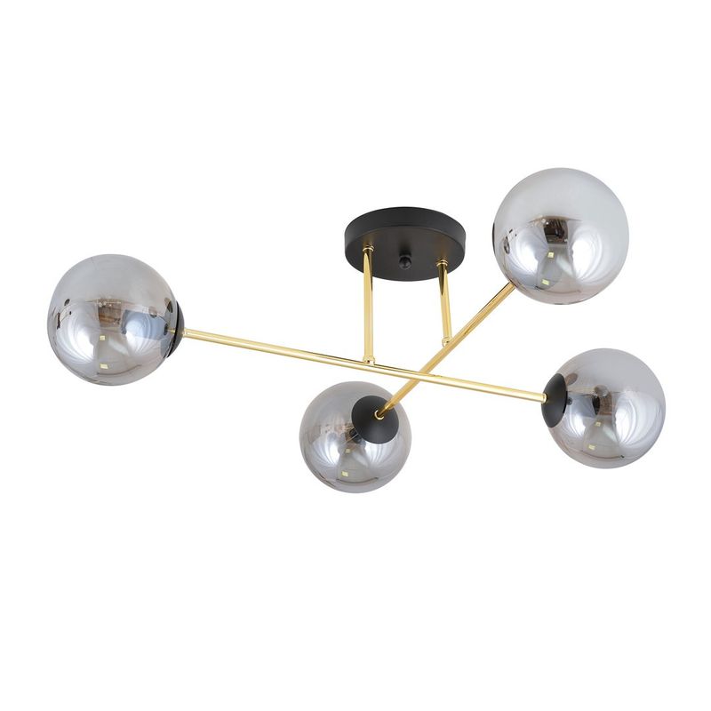 Emibig Lighting Taklampa MAGNUM 4 BL GRAFIT
