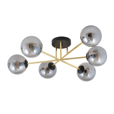 Emibig Lighting Taklampa MAGNUM 6 BL GRAFIT