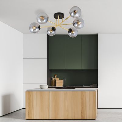 Emibig Lighting Taklampa MAGNUM 6 BL GRAFIT