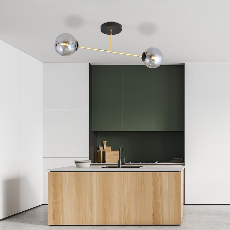 Emibig Lighting Taklampa MAGNUM 2 BL GRAFIT