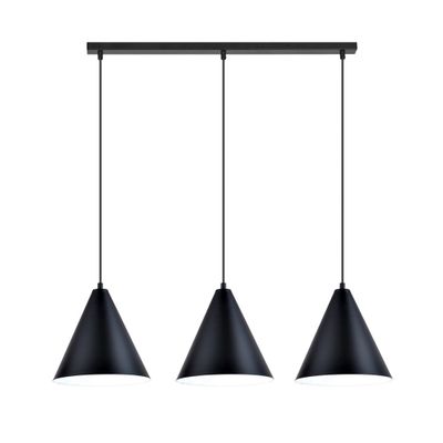 Emibig Lighting Taklampa REBEL 3 SVART/VIT