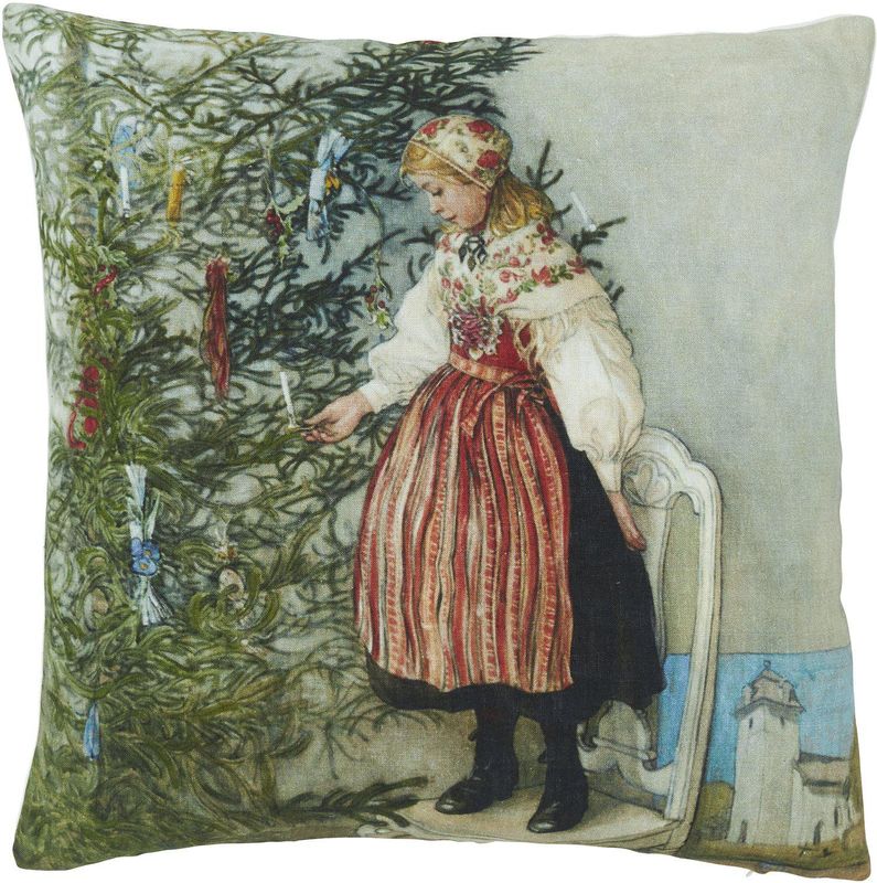 Svanefors Konfekt Kuddfodral Grön 45x45 cm