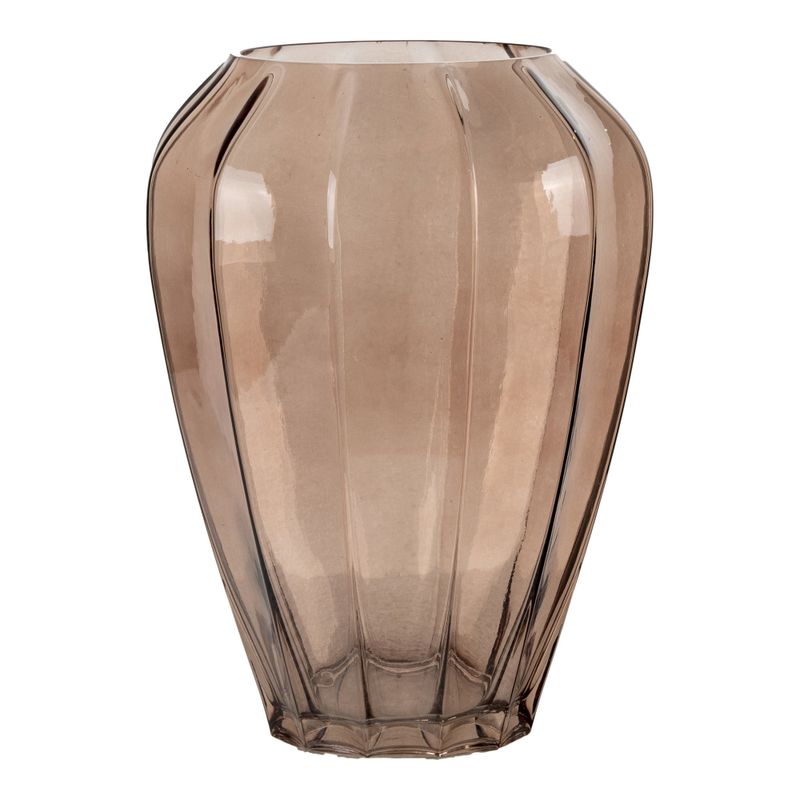 House Nordic Glasvas Brun