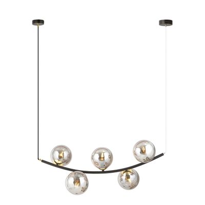 Emibig Lighting Taklampa RITZ 5 BL GRAFIT