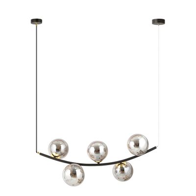 Emibig Lighting Taklampa RITZ 5 BL GRAFIT