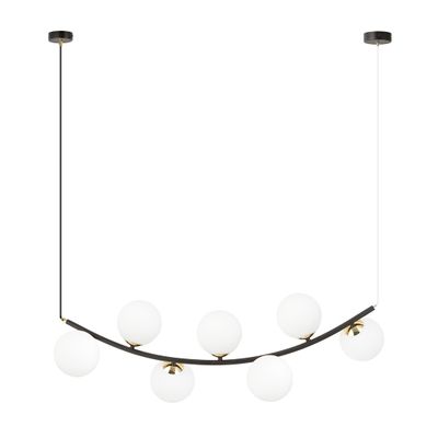 Emibig Lighting Taklampa RITZ 7 BL OPAL