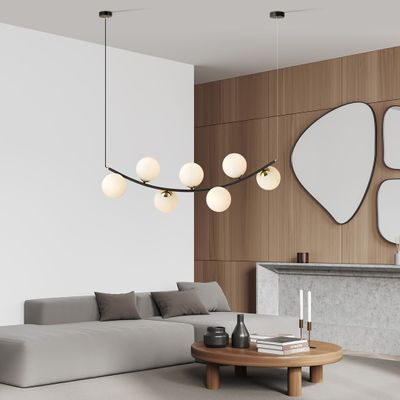 Emibig Lighting Taklampa RITZ 7 BL OPAL