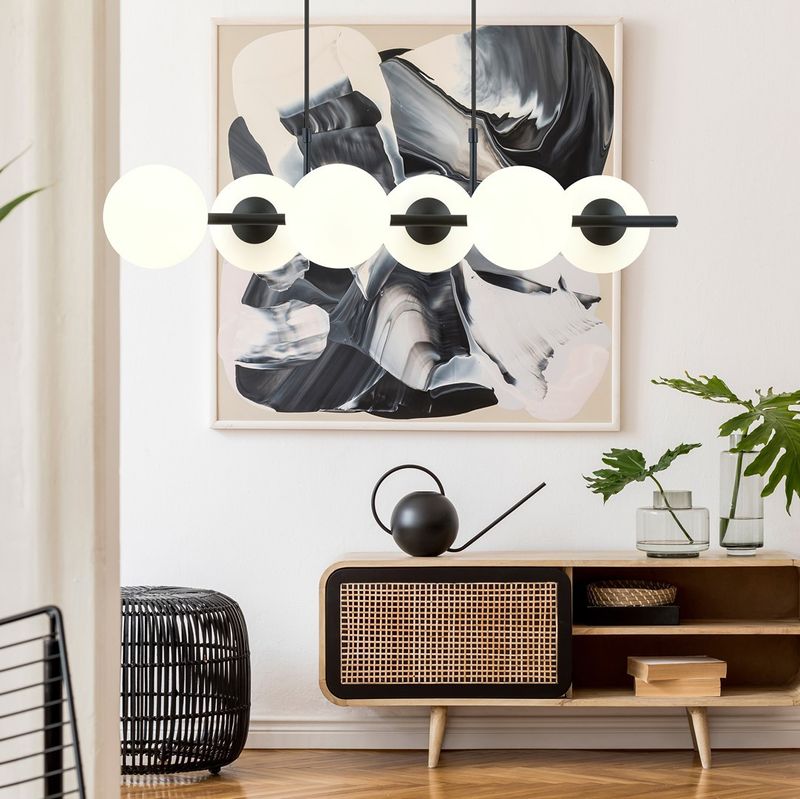 Emibig Lighting Taklampa RORY 6 OPAL