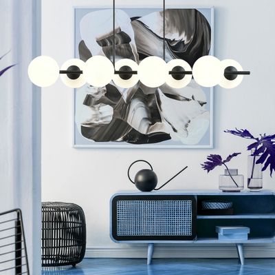 Emibig Lighting Taklampa RORY 8 OPAL