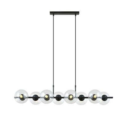 Emibig Lighting Taklampa RORY 8 TRANSPARENT