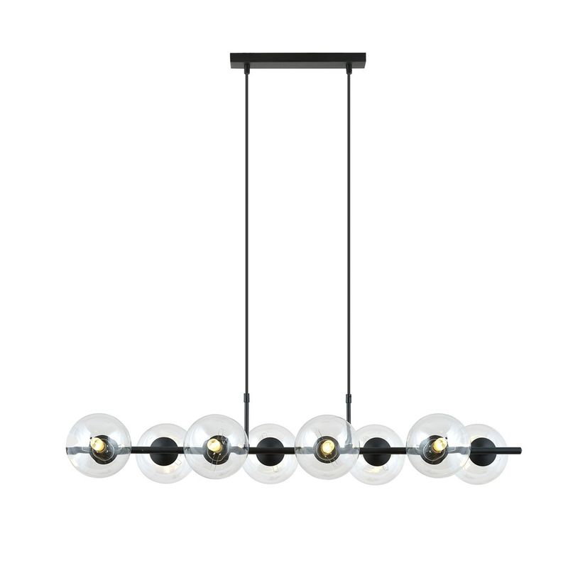 Emibig Lighting Taklampa RORY 8 TRANSPARENT
