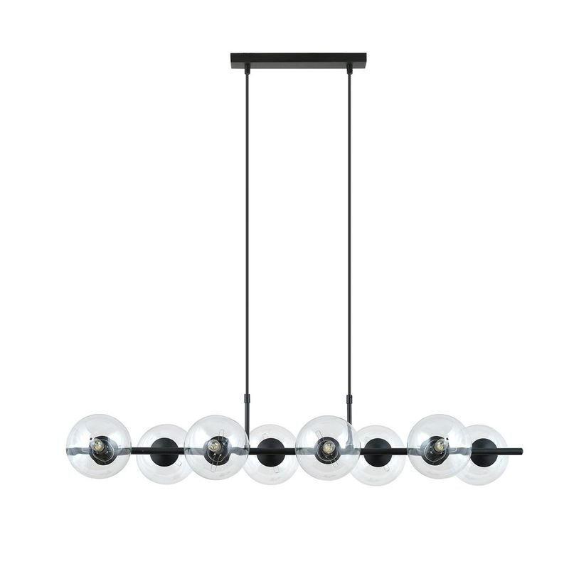 Emibig Lighting Taklampa RORY 8 TRANSPARENT