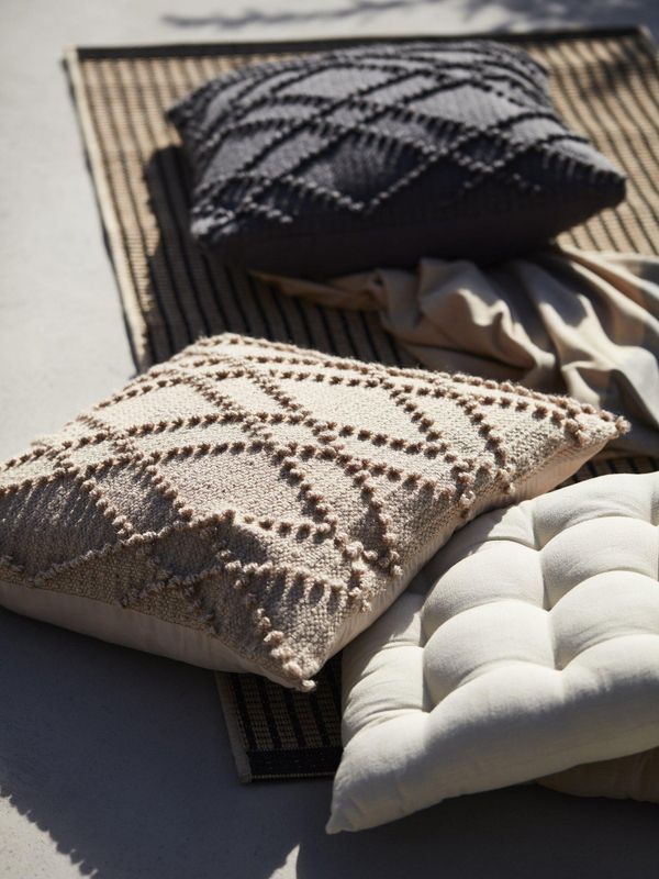 Svanefors Alma Kuddfodral Beige 50x50 cm