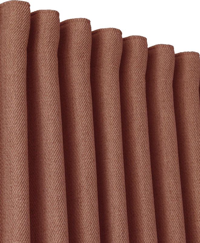 Svanefors Greenwich Gardin2P Rost 2x140x280 cm