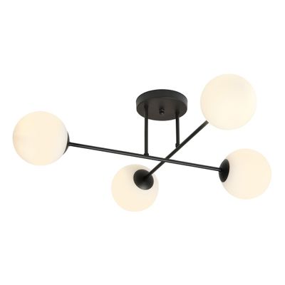 Emibig Lighting Taklampa ROMA 4 BL OPAL