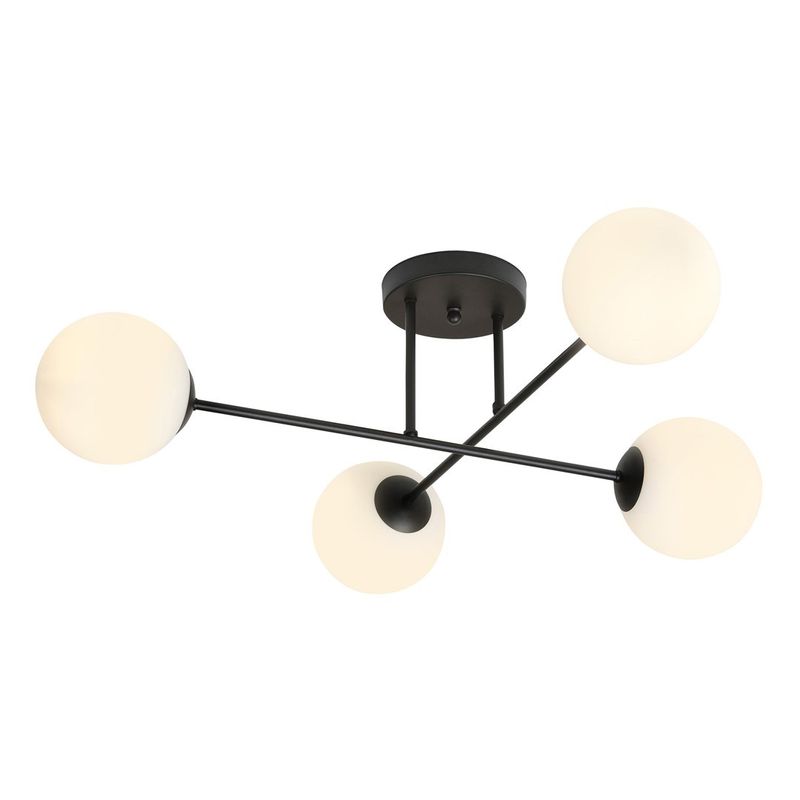 Emibig Lighting Taklampa ROMA 4 BL OPAL