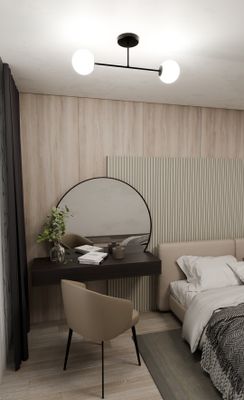 Emibig Lighting Taklampa ROMA 2 BL OPAL
