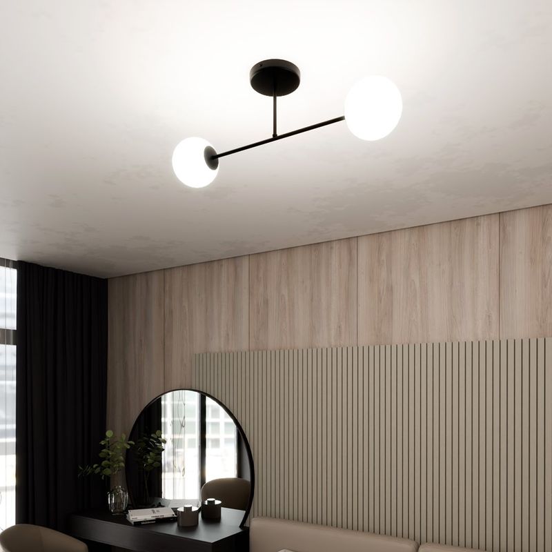 Emibig Lighting Taklampa ROMA 2 BL OPAL