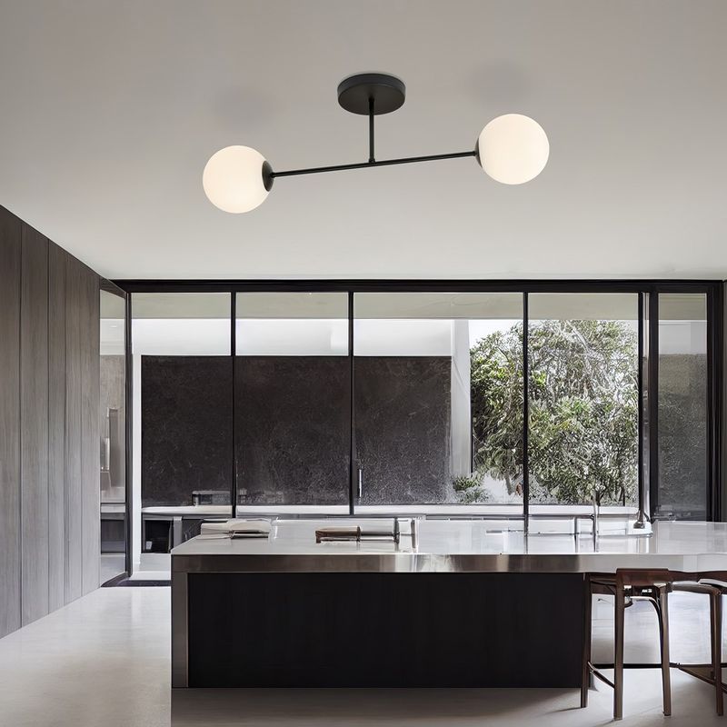 Emibig Lighting Taklampa ROMA 2 BL OPAL
