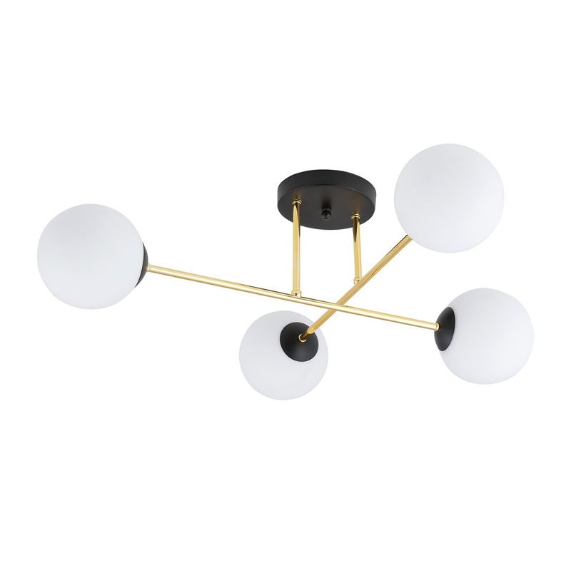 Emibig Lighting Taklampa MAGNUM 4 BL OPAL