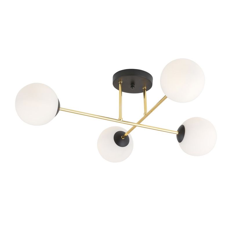 Emibig Lighting Taklampa MAGNUM 4 BL OPAL