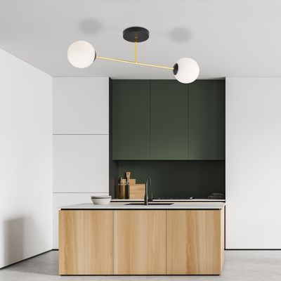 Emibig Lighting Taklampa MAGNUM 2 BL OPAL