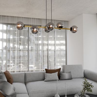 Emibig Lighting Taklampa GRAVITY 6 BL GRAFIT