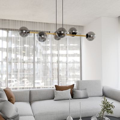 Emibig Lighting Taklampa GRAVITY 6 BL GRAFIT