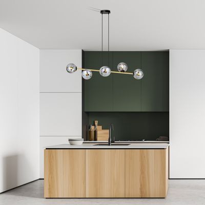 Emibig Lighting Taklampa GRAVITY 6 BL GRAFIT