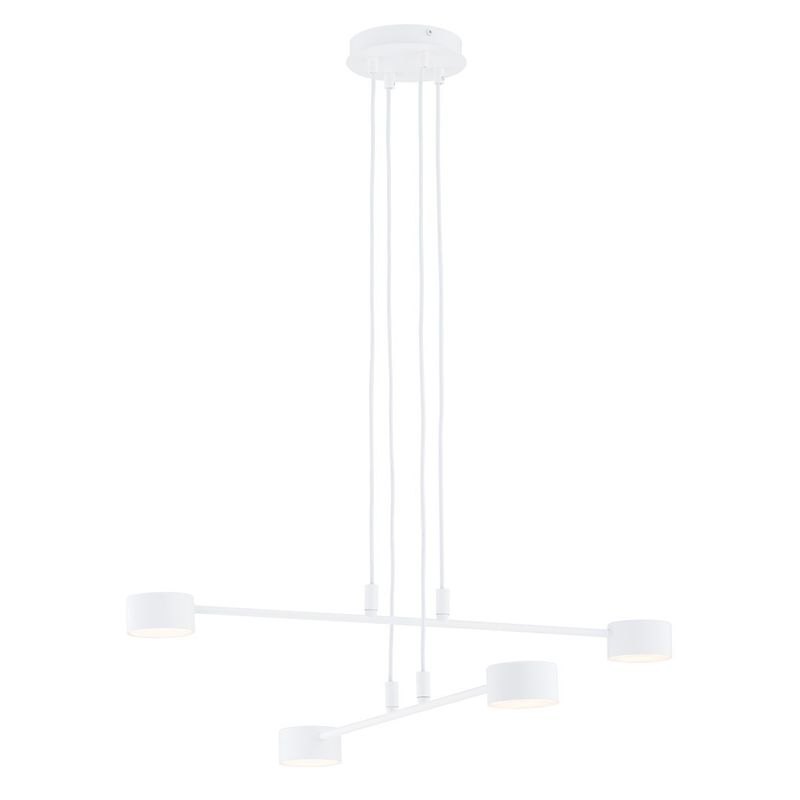 Emibig Lighting Taklampa MODUS 4 VIT
