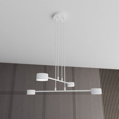 Emibig Lighting Taklampa MODUS 4 VIT