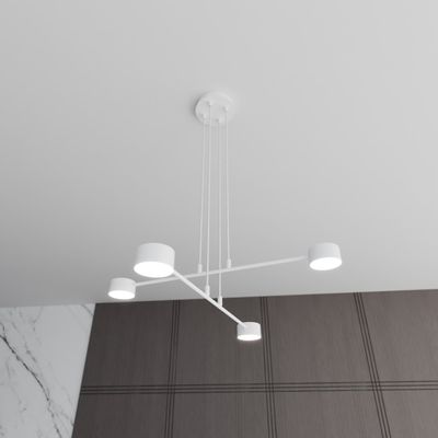 Emibig Lighting Taklampa MODUS 4 VIT