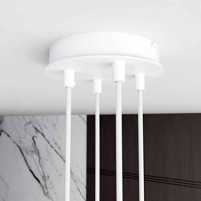 Emibig Lighting Taklampa MODUS 4 VIT