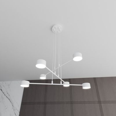 Emibig Lighting Taklampa MODUS 6 VIT