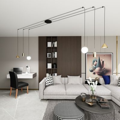 Emibig Lighting Taklampa FUJI 6 GULD