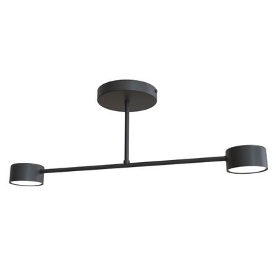 Emibig Lighting Taklampa HALO 2 SVART
