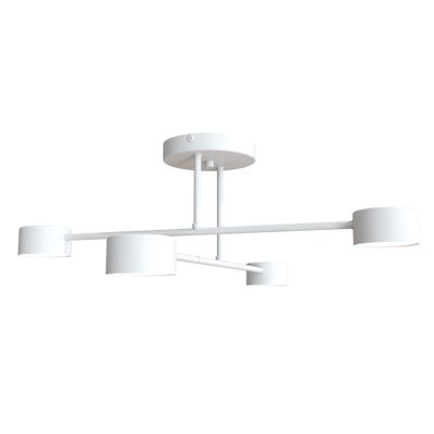 Emibig Lighting Taklampa HALO 4 VIT