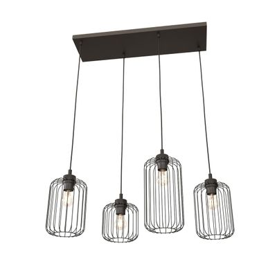 Emibig Lighting Taklampa VANDER 4 BL