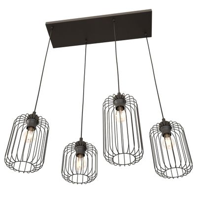 Emibig Lighting Taklampa VANDER 4 BL