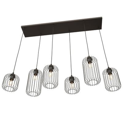 Emibig Lighting Taklampa VANDER 6 BL
