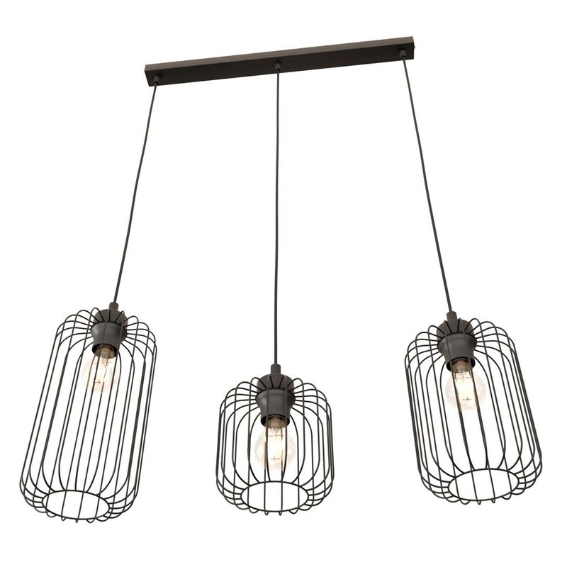 Emibig Lighting Taklampa VANDER 3 BL