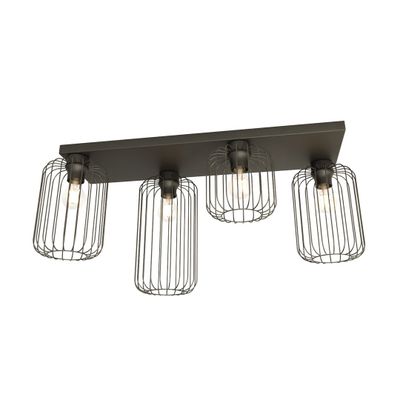 Emibig Lighting Taklampa BARN 4 BL
