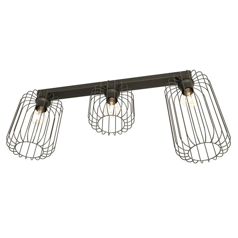 Emibig Lighting Taklampa BARN 3 BL