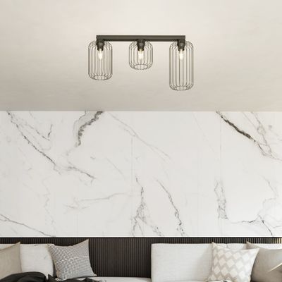 Emibig Lighting Taklampa BARN 3 BL