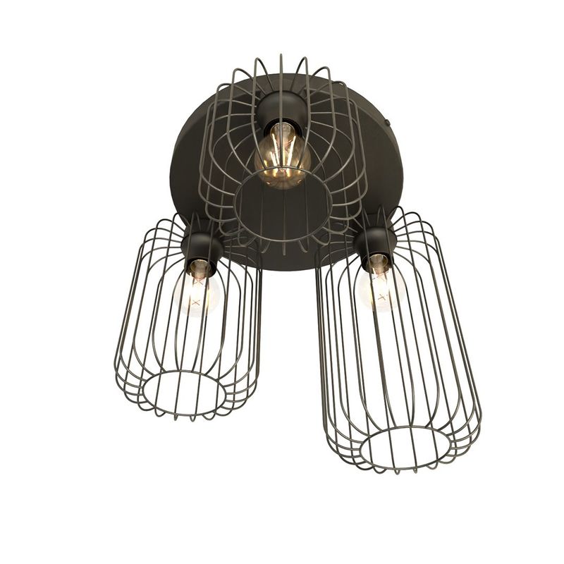 Emibig Lighting Taklampa BARN 3PREM BL