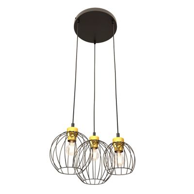 Emibig Lighting Taklampa NANDO 3PREM BL GULD
