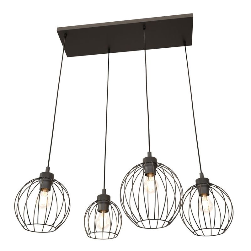 Emibig Lighting Taklampa NANDO 4 BL